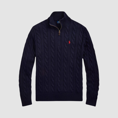 RALPH LAUREN - COTTON JUMPER -70% OFF