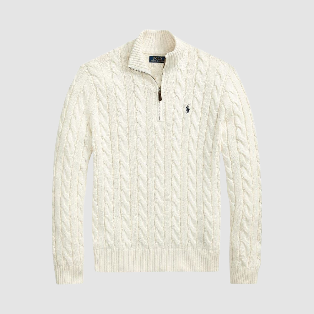RALPH LAUREN - COTTON JUMPER -70% OFF